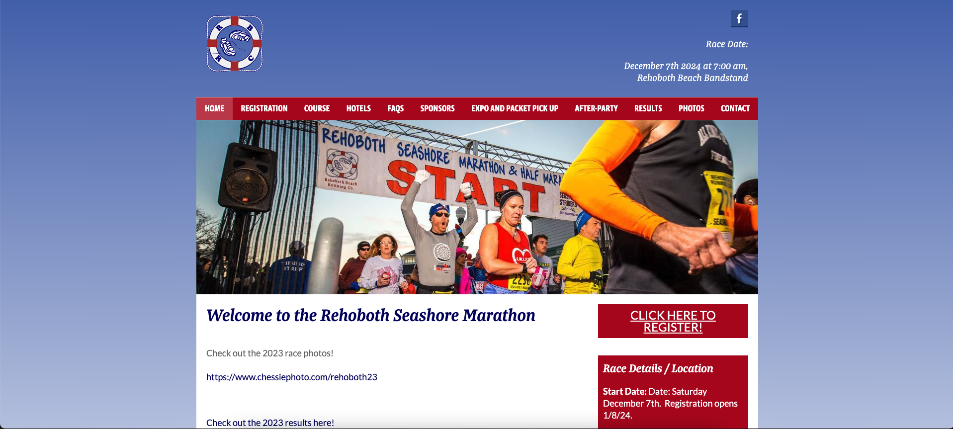 Rehoboth Seashore Marathon